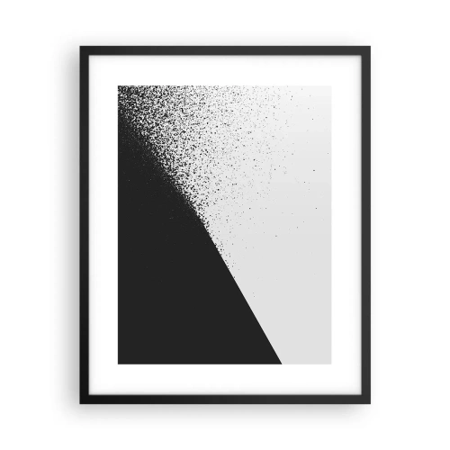 Poster in cornice nera - Più veloce, sempre di più - 40x50 cm