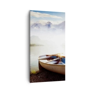 Quadro su tela - Stampe su Tela - Sull'acqua grande e pura - 55x100 cm