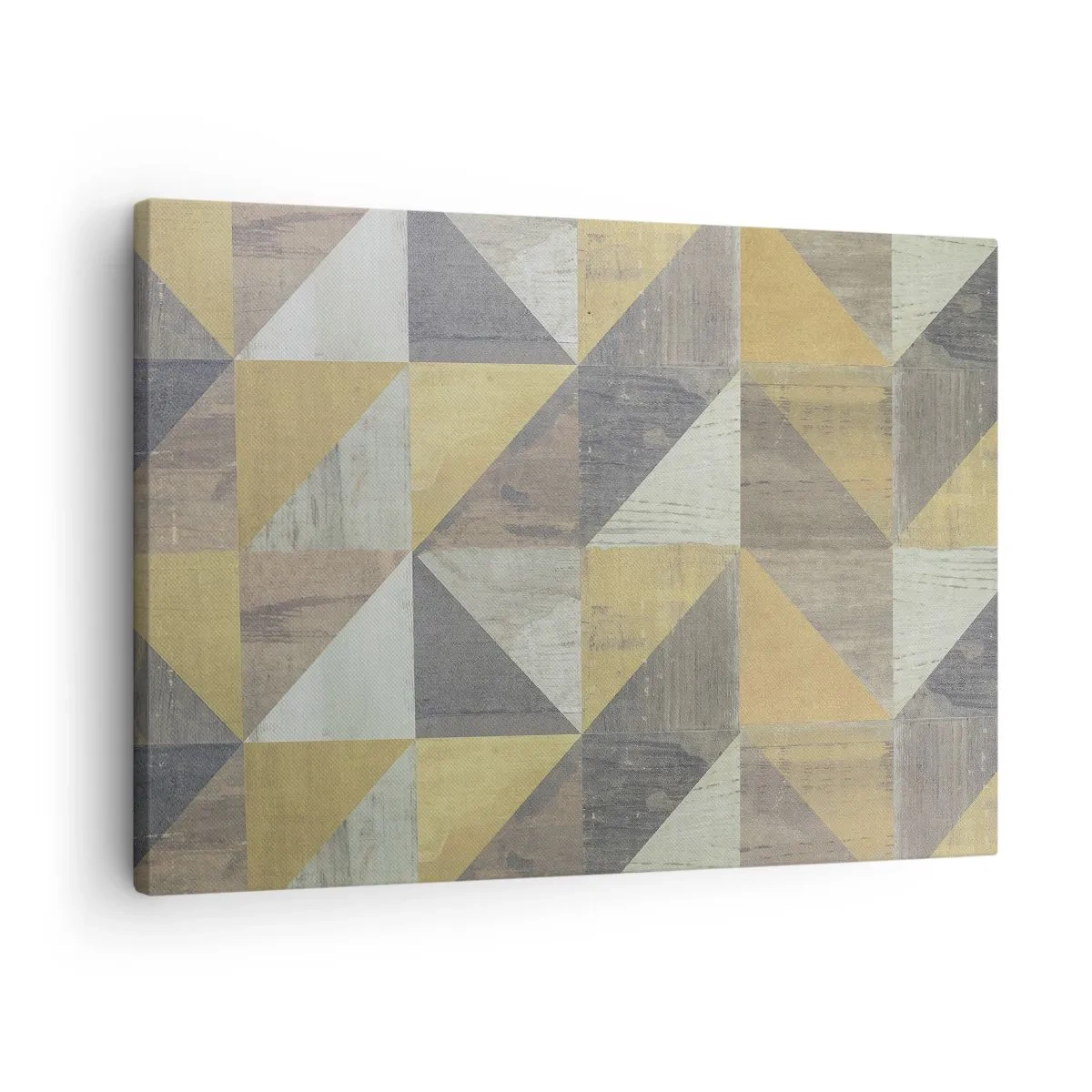 Quadro su tela - Stampe su Tela - Secondo i triangoli - 70x50 cm