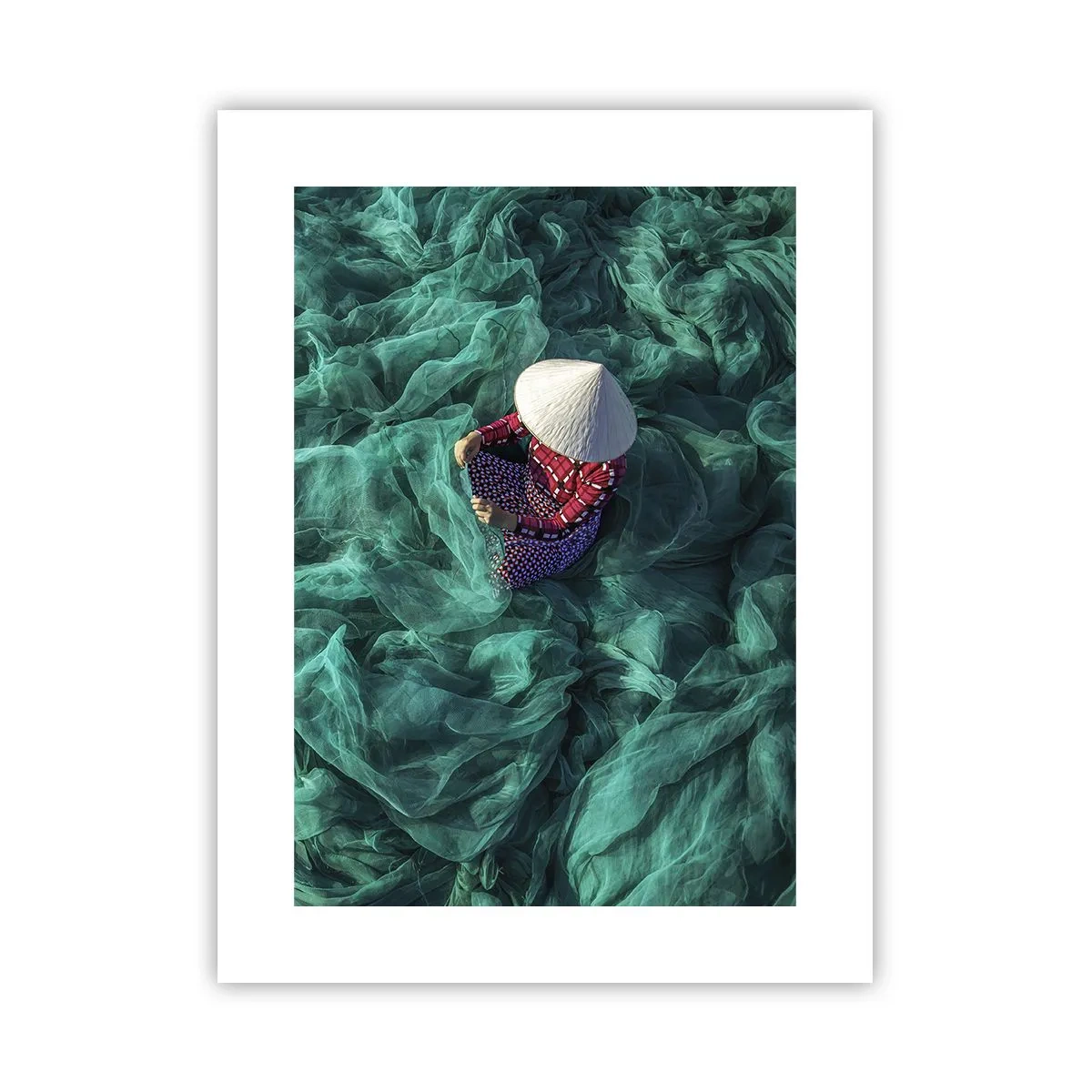 Poster - Nel mare di reti - 30x40 cm