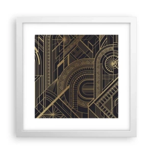 Poster in cornice bianca - Concetti, idee, progetti - 30x30 cm