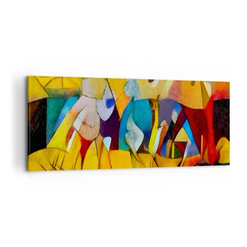 Quadro su tela - Stampe su Tela - Sole - vita - gioia - 100x40 cm
