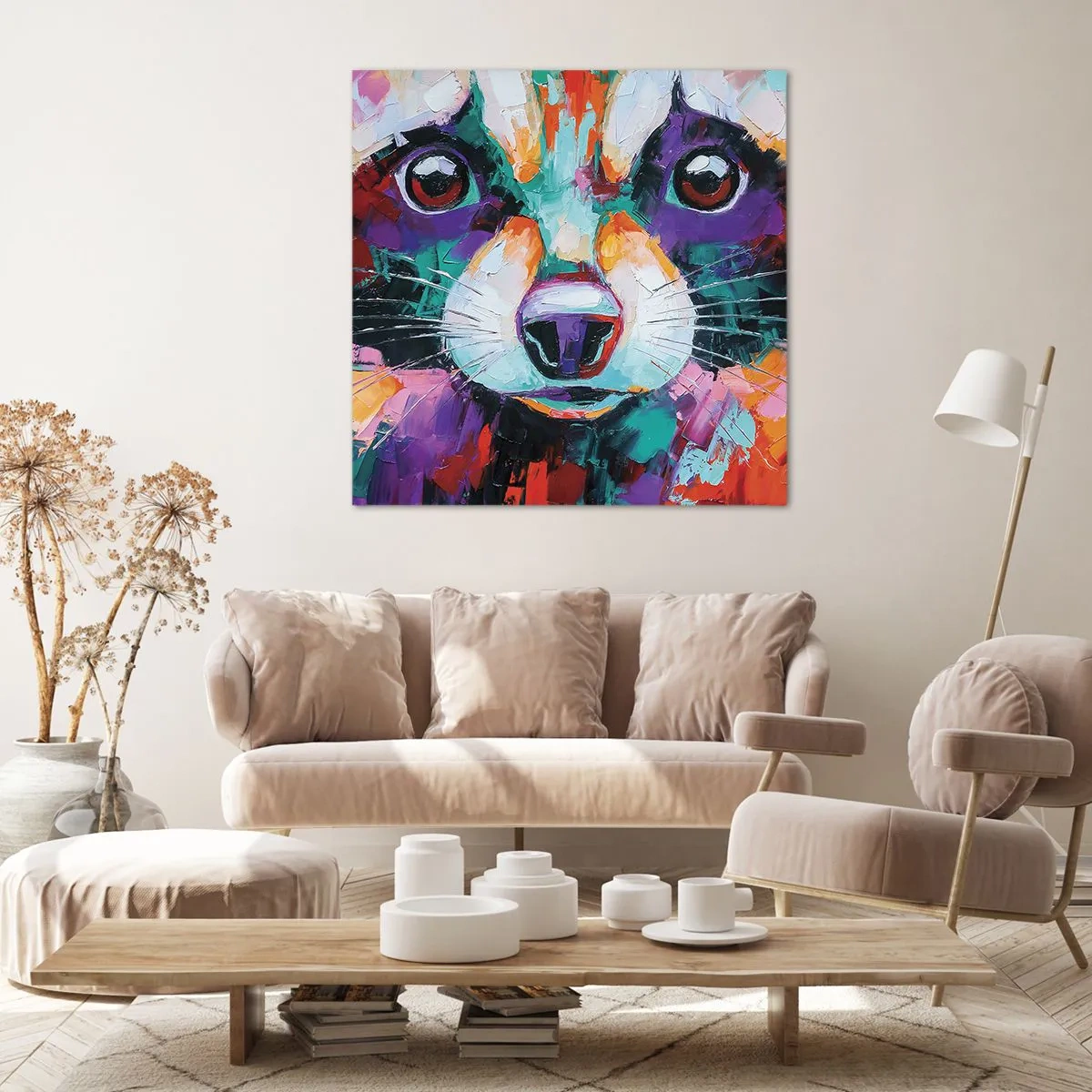 Quadro su tela - Stampe su Tela - Solo buone emozioni - 40x40 cm