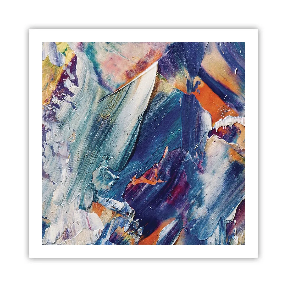 Poster - La confusione del colore - 60x60 cm