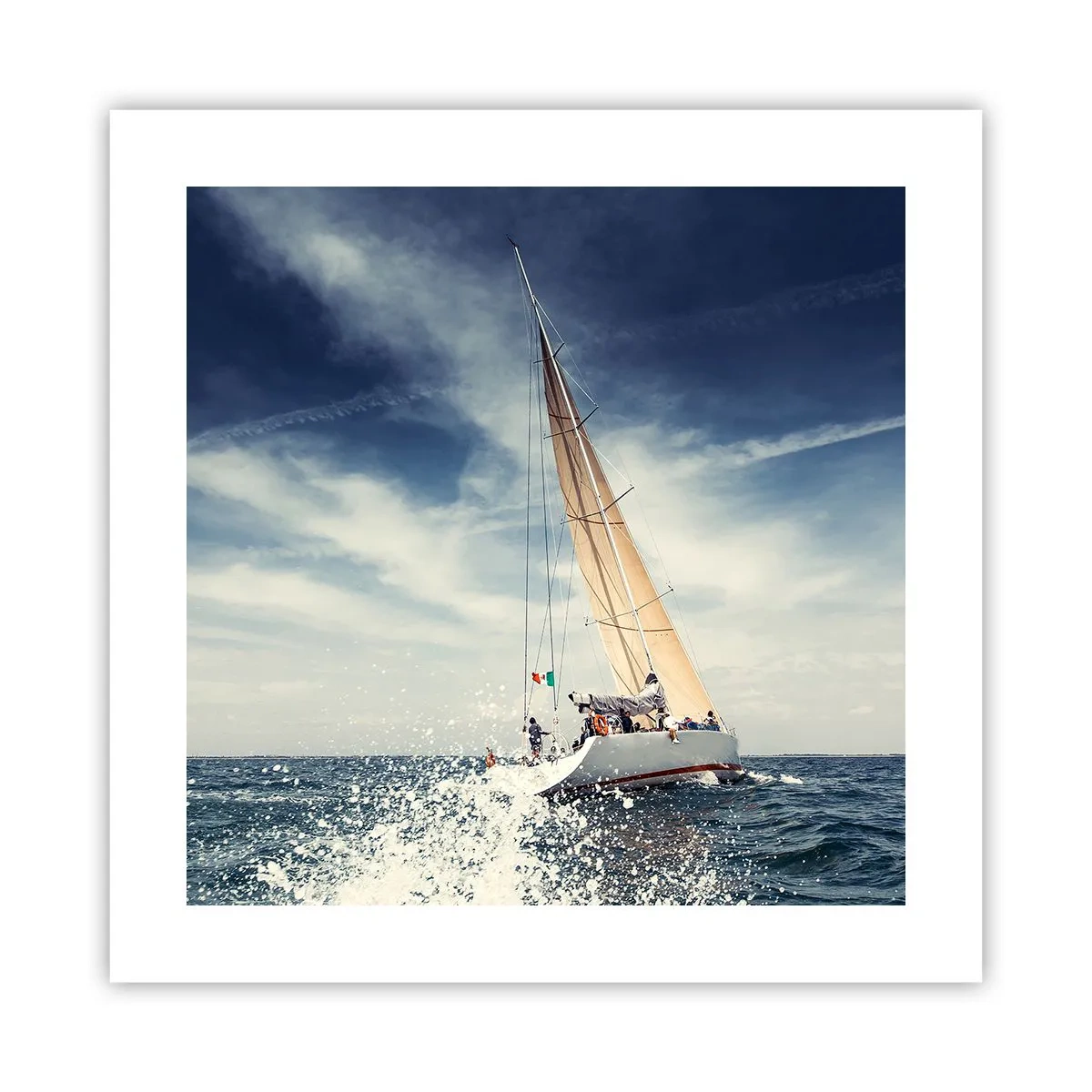 Poster - Non ci raggiungeranno! - 40x40 cm