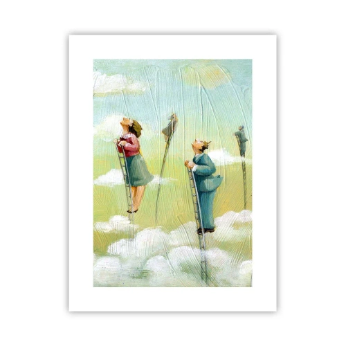 Poster - Seguendo i propri sogni - 30x40 cm