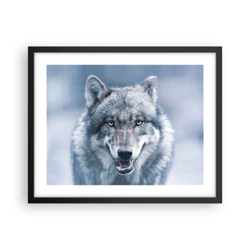 Poster in cornice nera - Accetti la sfida? - 50x40 cm