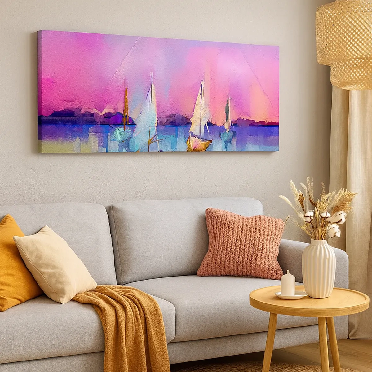 Quadro su tela - Stampe su Tela - Direzione: mare aperto - 30x30 cm