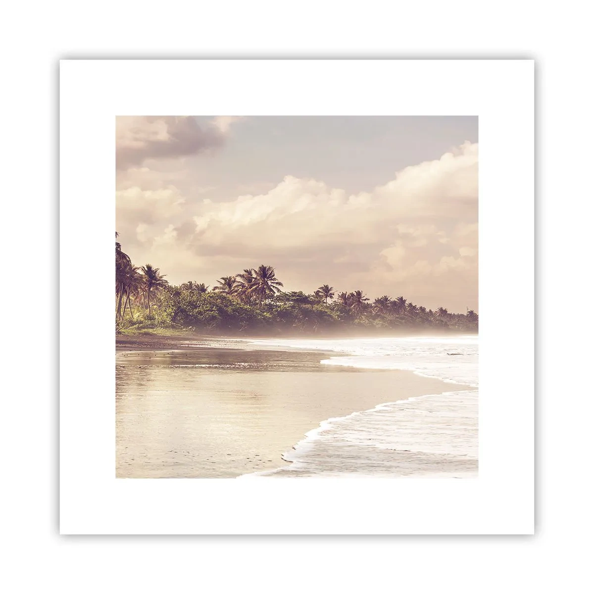 Poster - La carezza delle onde - 30x30 cm