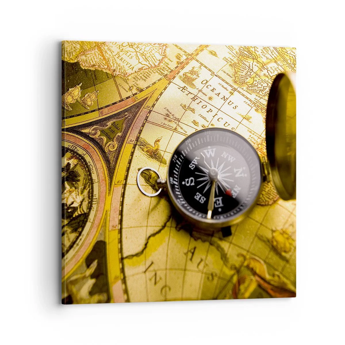 Quadro su tela - Stampe su Tela - Forse all'estremità del mondo? - 70x70 cm