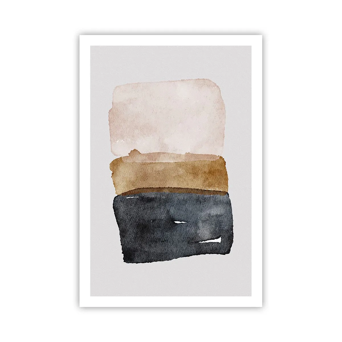 Poster - Composizione di colori della terra - 61x91 cm