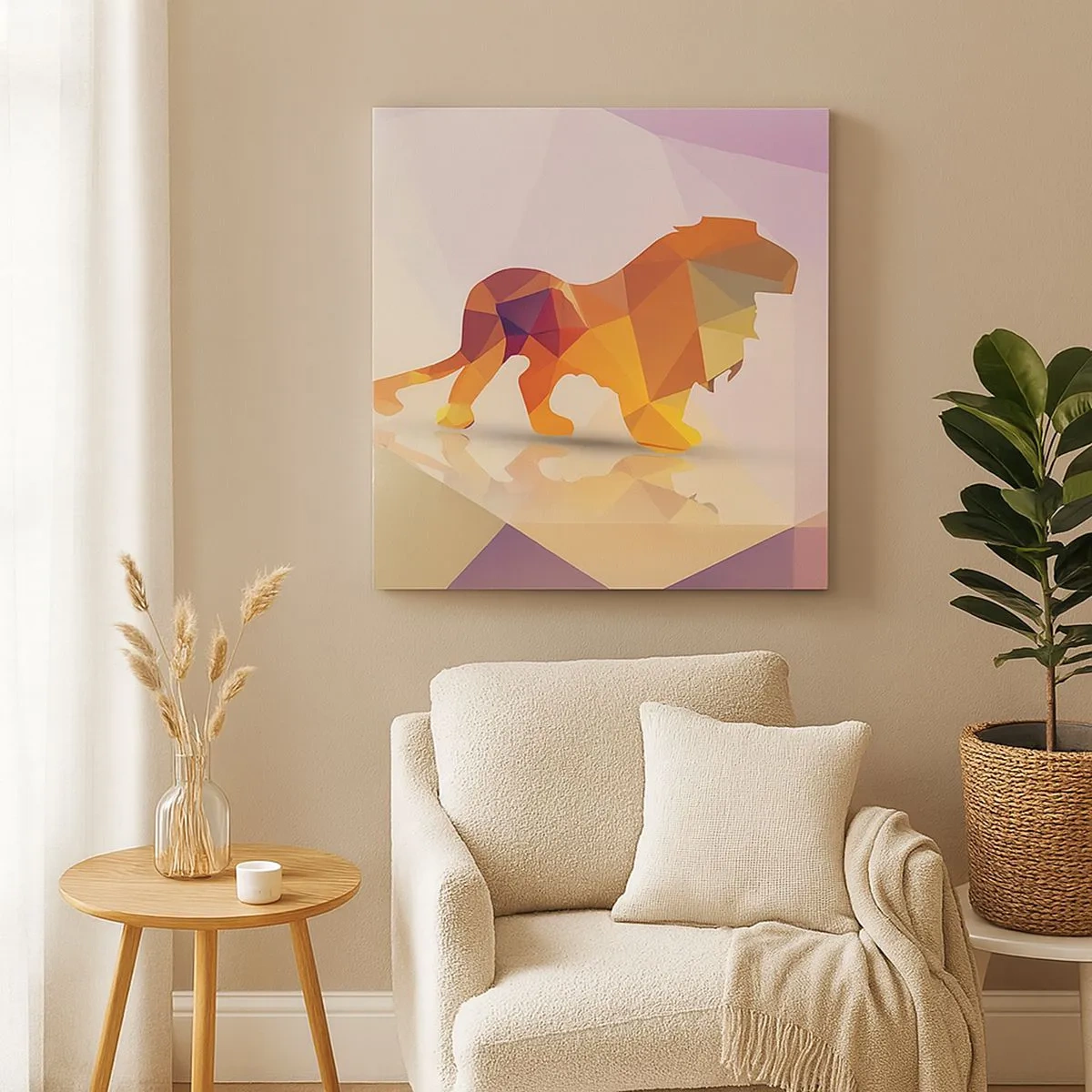 Quadro su tela - Stampe su Tela - Il re di diamante - 30x30 cm