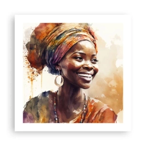 Poster - Regina africana - 50x50 cm
