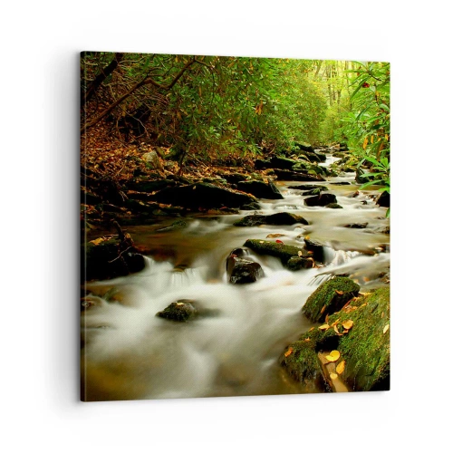 Quadro su tela - Stampe su Tela - Come argento liquido - 60x60 cm