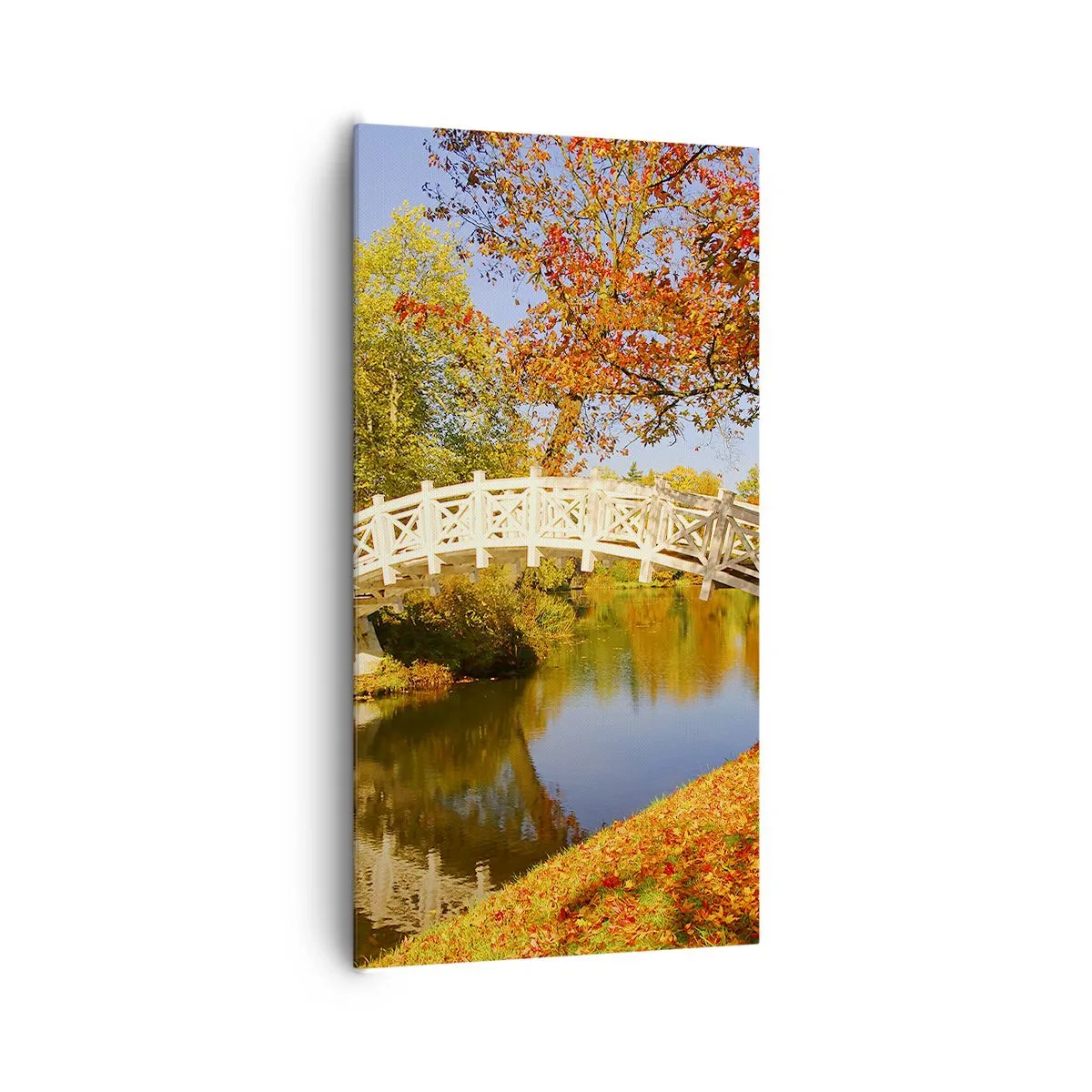 Quadro su tela - Stampe su Tela - Sul bianco ponticello dei sospiri - 65x120 cm