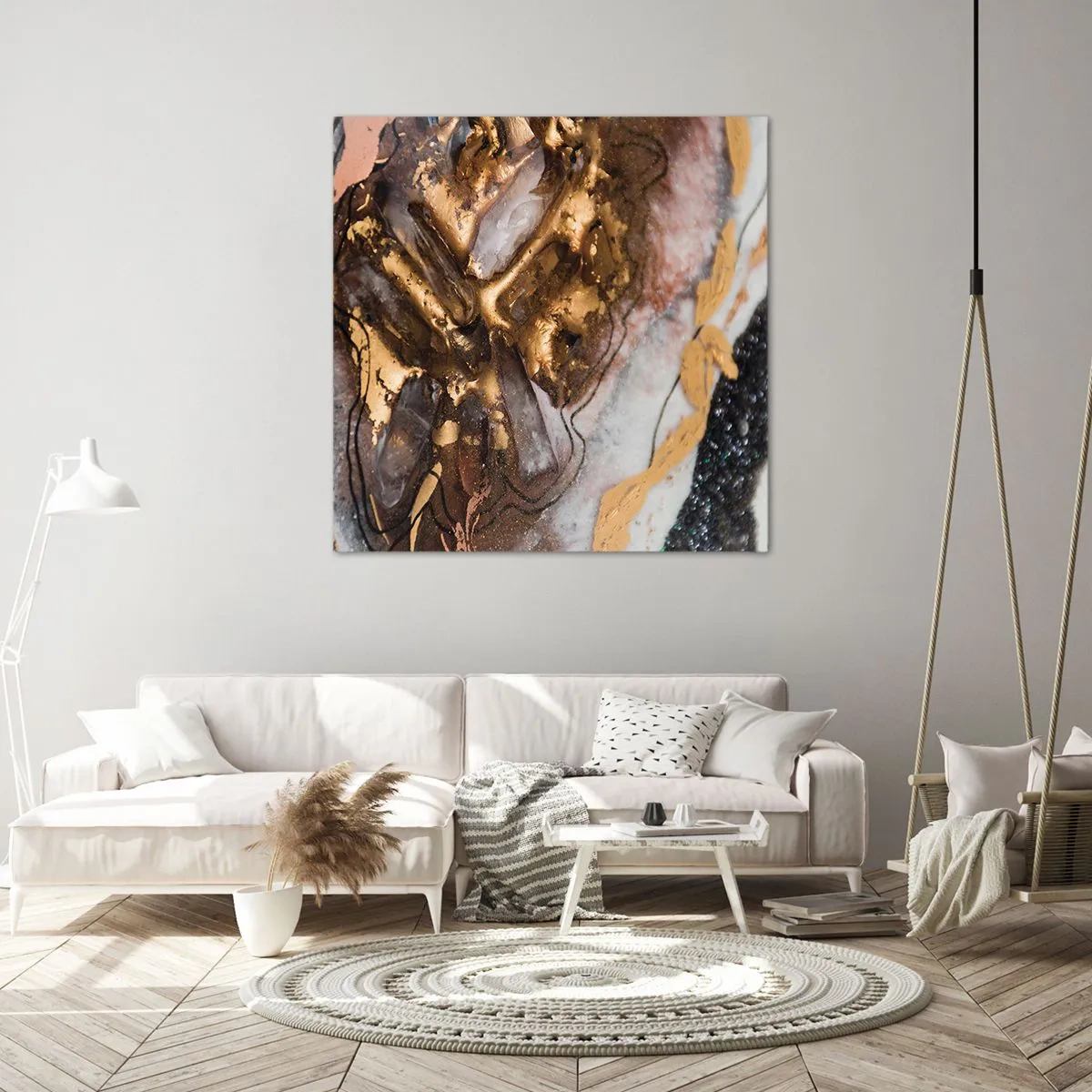 Quadro su tela - Stampe su Tela - L'elemento della terra - 60x60 cm