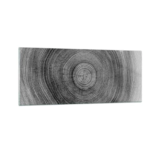 Quadro su vetro - I segni del tempo - 100x40 cm