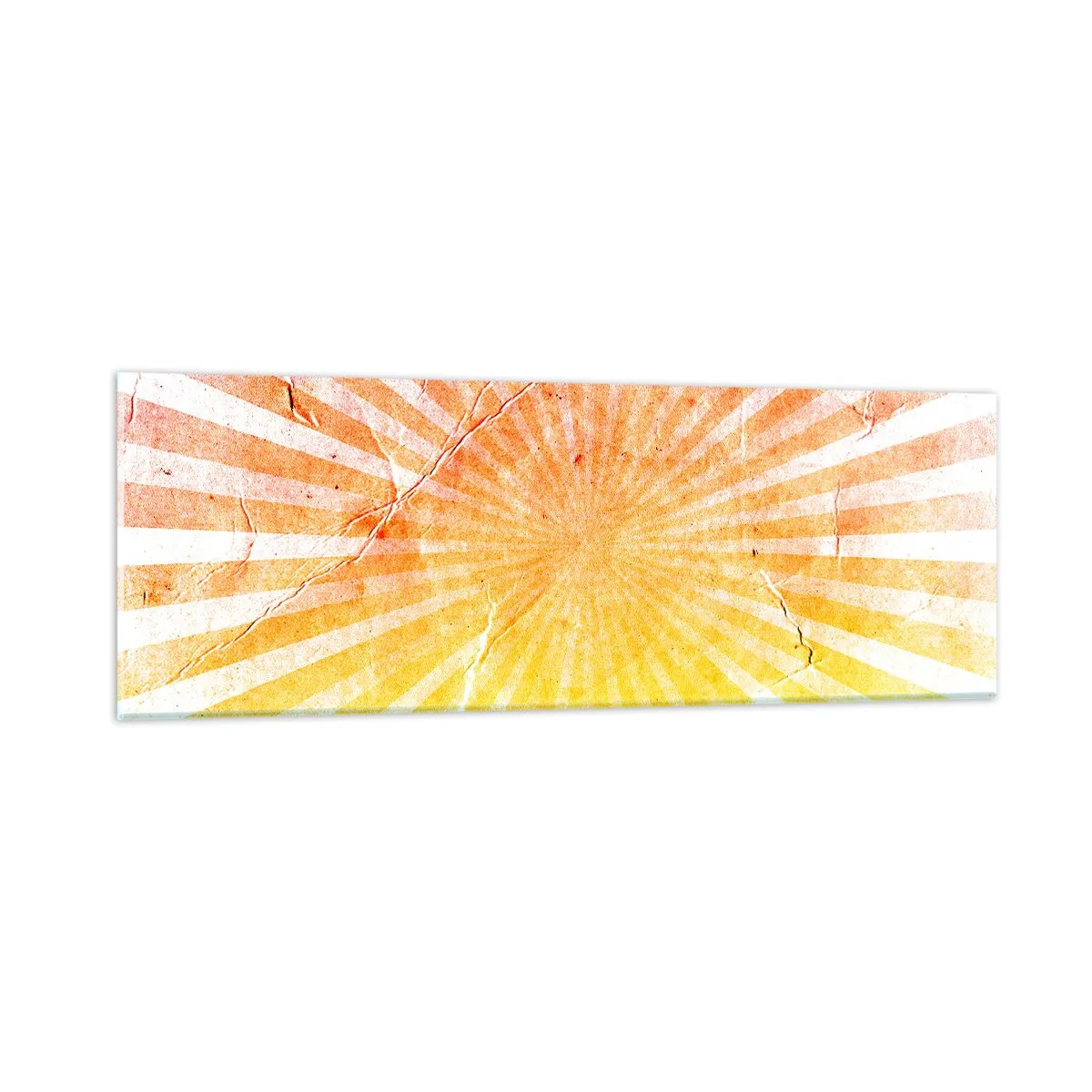 Quadro su vetro - Albe e tramonti - 90x30 cm