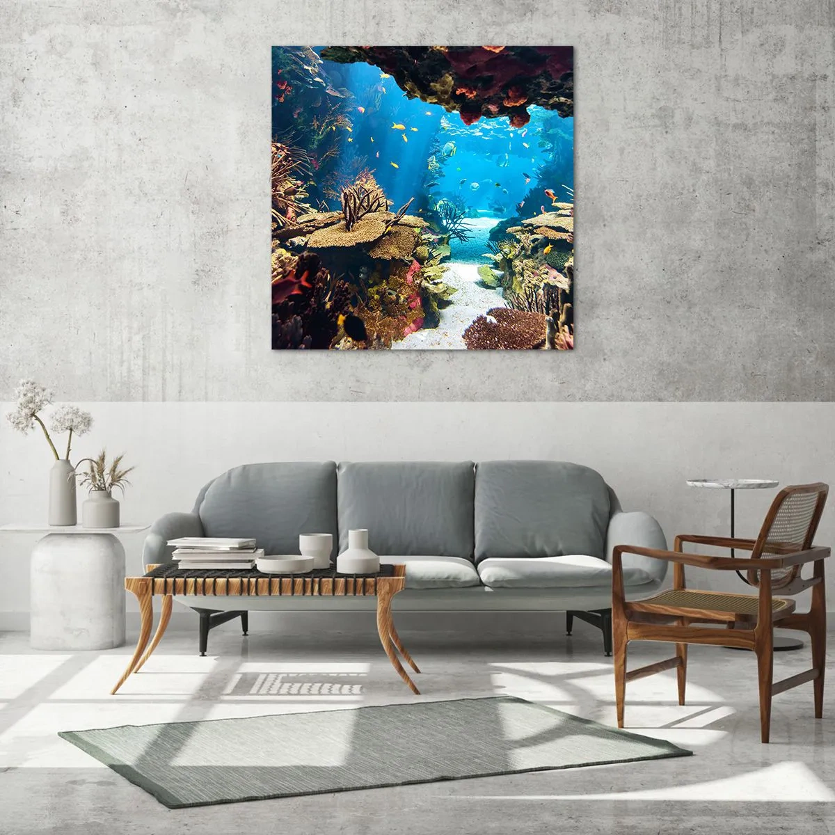 Quadro su vetro - Non lo avresti neanche sognato - 60x60 cm