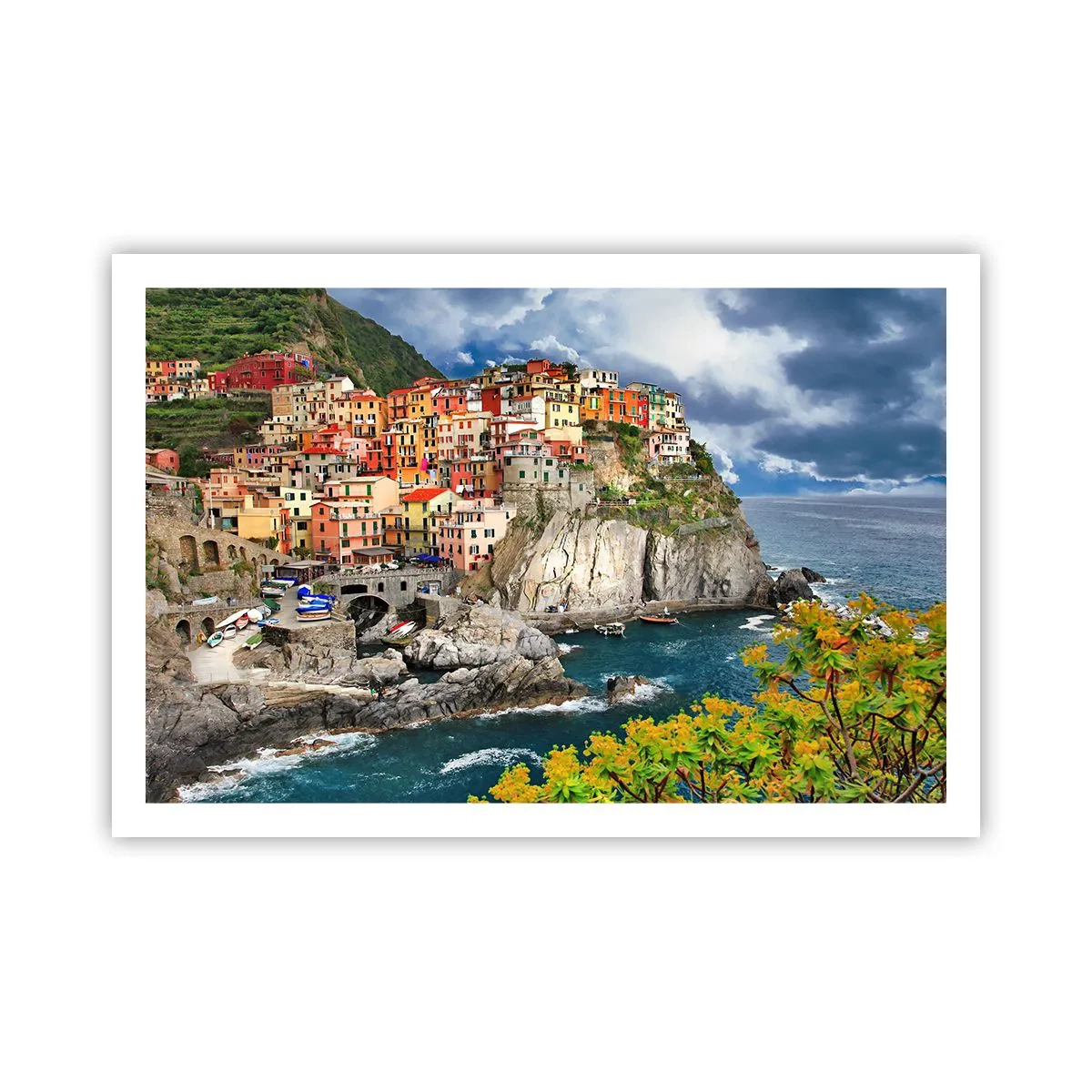 Poster - Aggrappate alla roccia - 91x61 cm