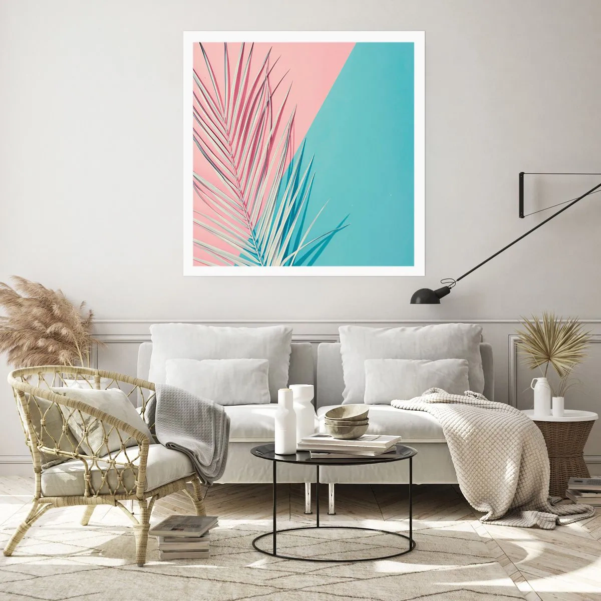 Poster - Impressione tropicale - 60x60 cm