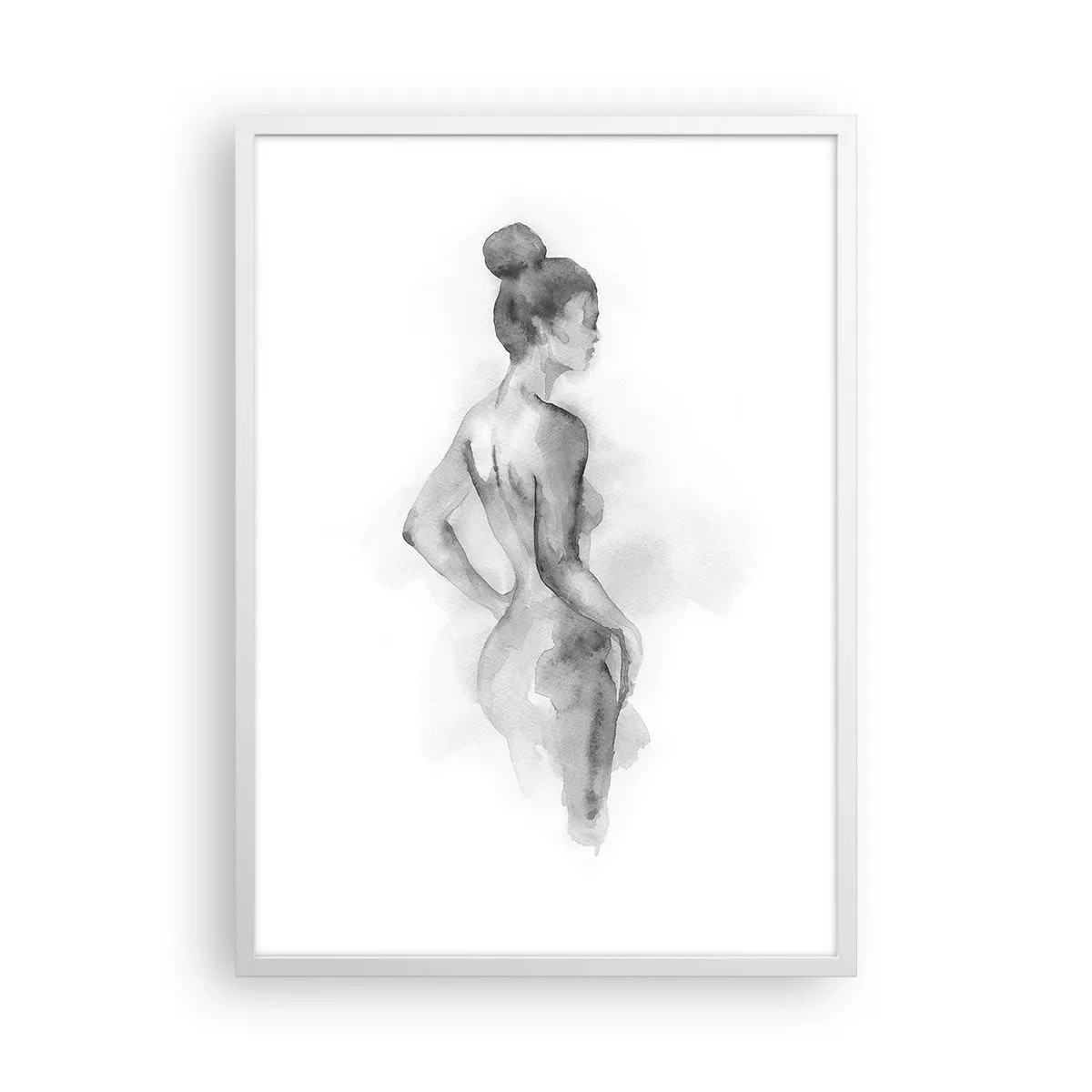 Poster in cornice bianca - Bella come un quadro - 50x70 cm