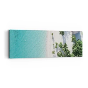 Quadro su tela - Stampe su Tela - Vacanze in paradiso - 90x30 cm