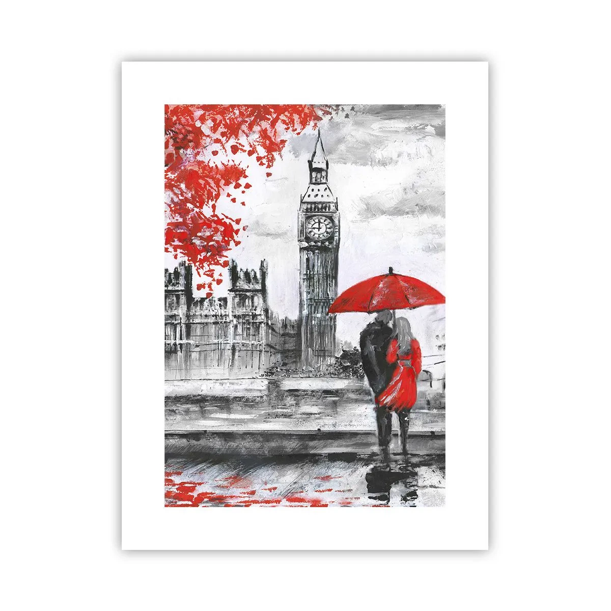 Poster - Innamorati a Londra - 30x40 cm