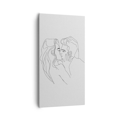 Quadro su tela - Stampe su Tela - La stessa linea - 55x100 cm