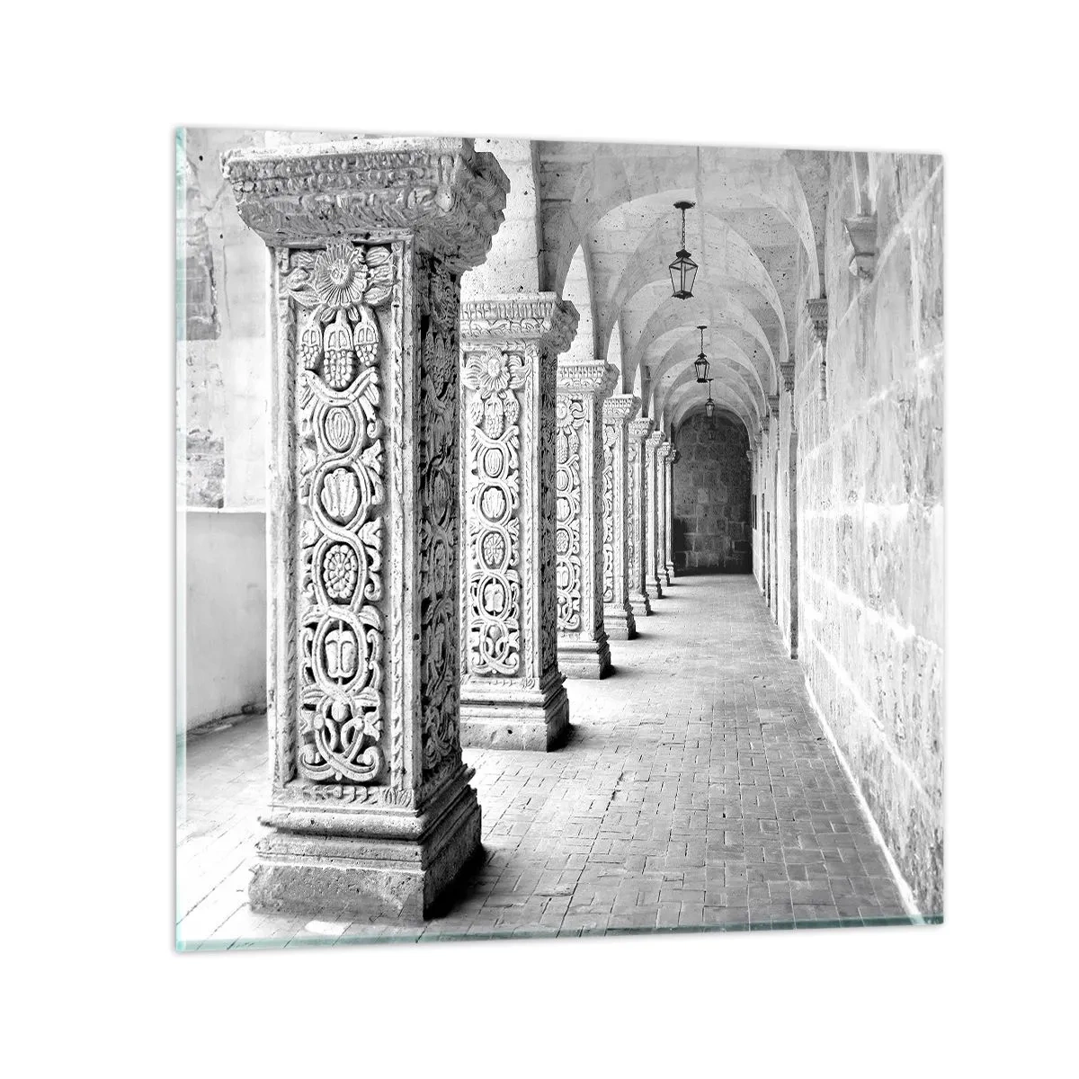 Quadro su vetro - Dove porterà? - 50x50 cm