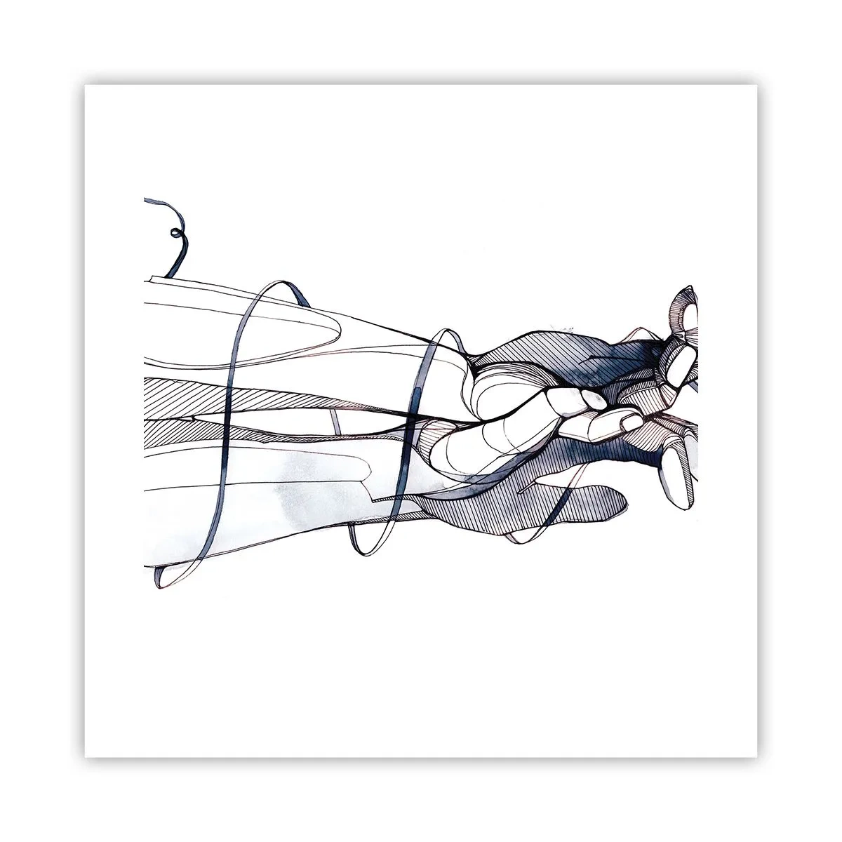 Poster - Studio del tocco - 40x40 cm