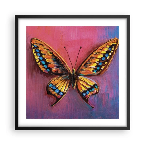 Poster in cornice nera - Gioielli della natura - 50x50 cm