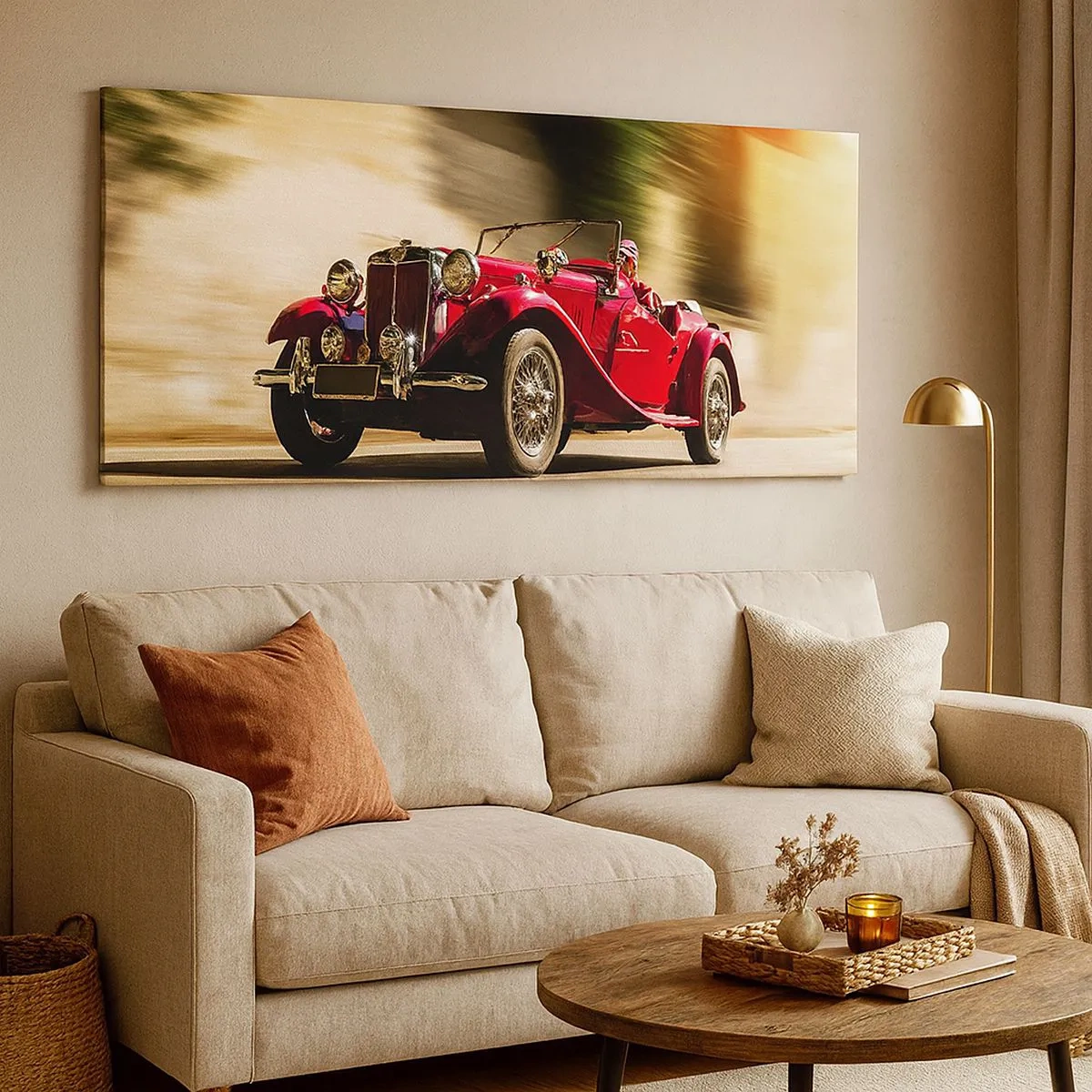 Quadro su tela - Stampe su Tela - Più bella della Nike di Samotracia - 100x40 cm