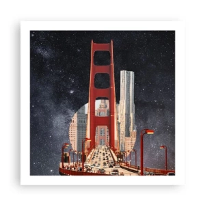 Poster - Sempre al centro - 60x60 cm