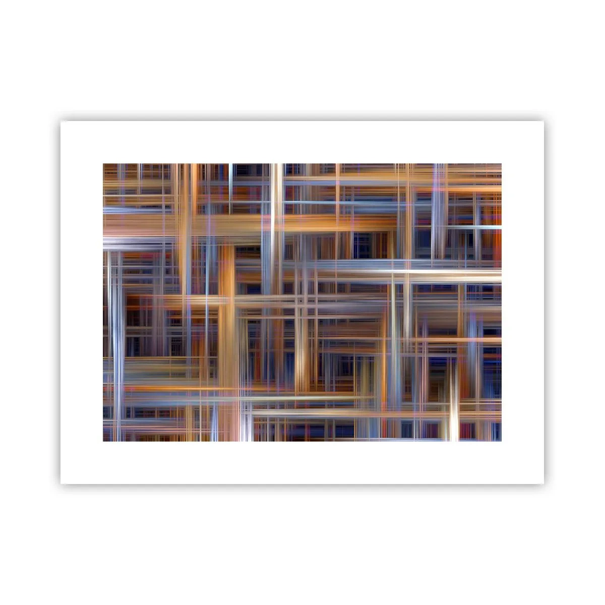 Poster - Tessute con la luce - 40x30 cm