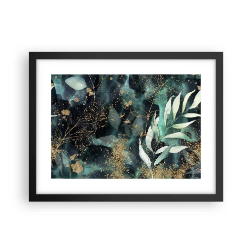 Poster in cornice nera - Il giardino incantato - 40x30 cm
