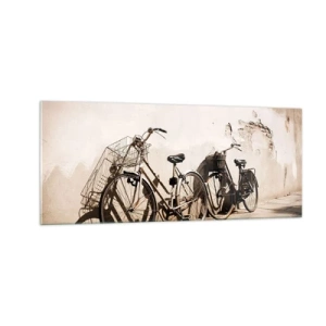 Quadro su vetro - L'indimenticabile bellezza del passato - 100x40 cm