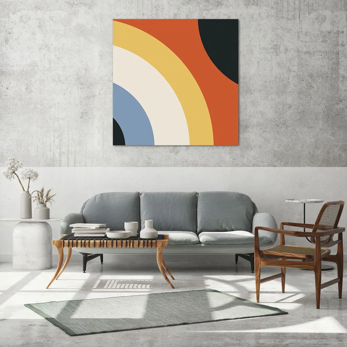 Quadro su vetro - Verso di se - 40x40 cm