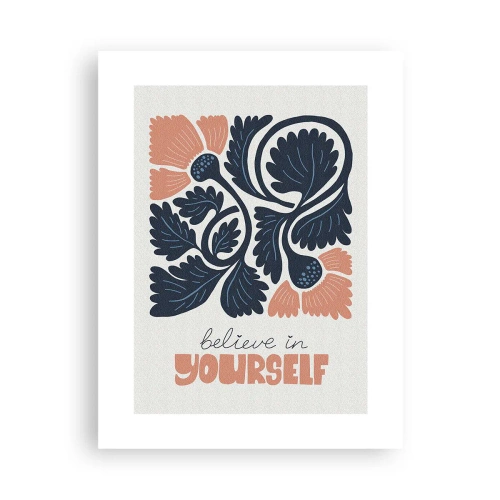 Poster - E qui fiorisci - 30x40 cm