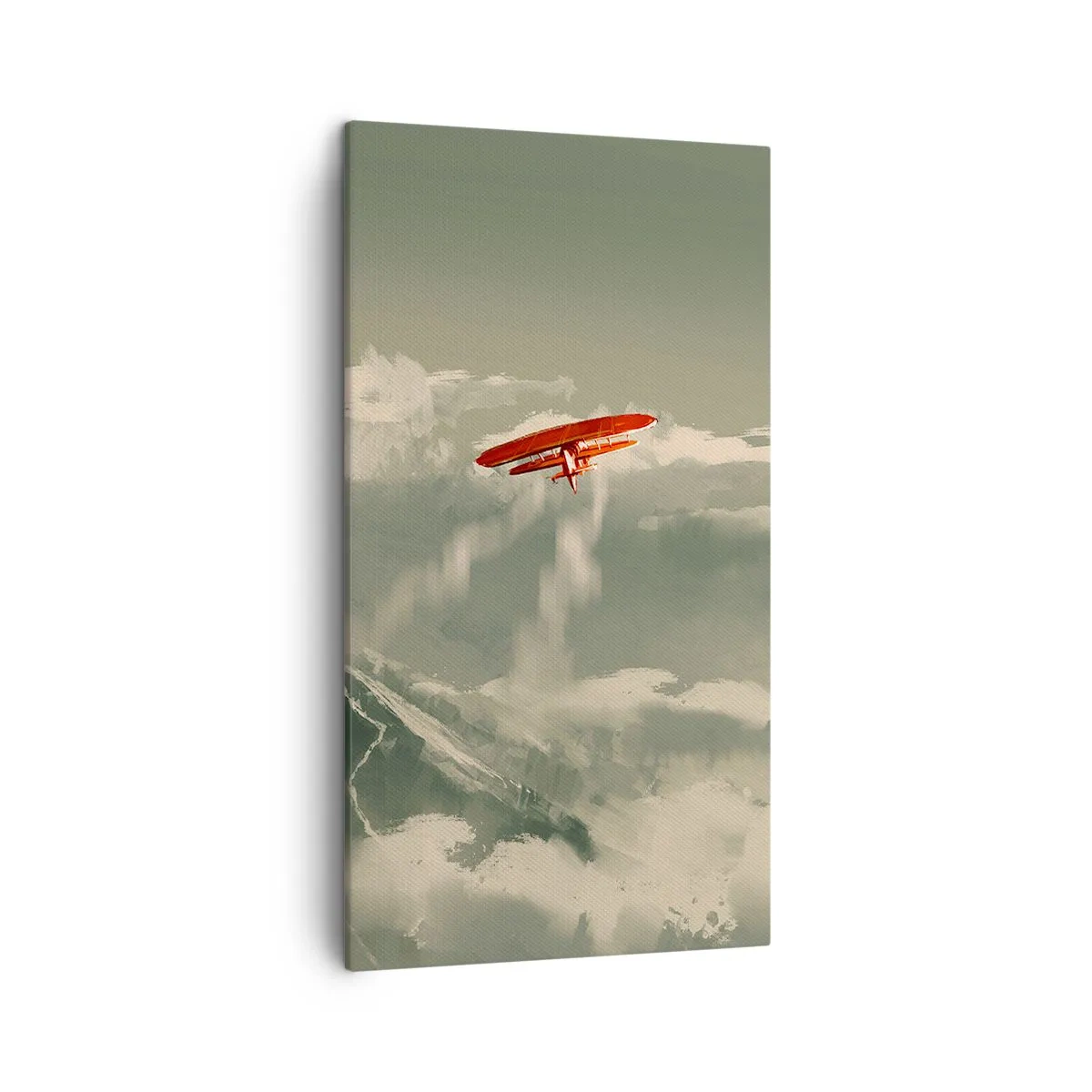 Quadro su tela - Stampe su Tela - Pioniere senza paura - 45x80 cm