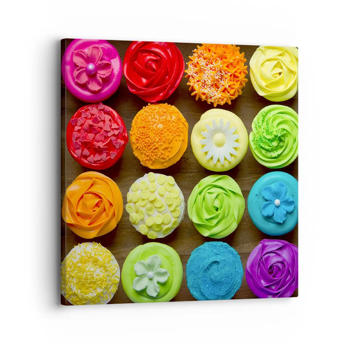 Quadro su tela - Stampe su Tela - Ognuno è differente, tutti sono buoni - 30x30 cm