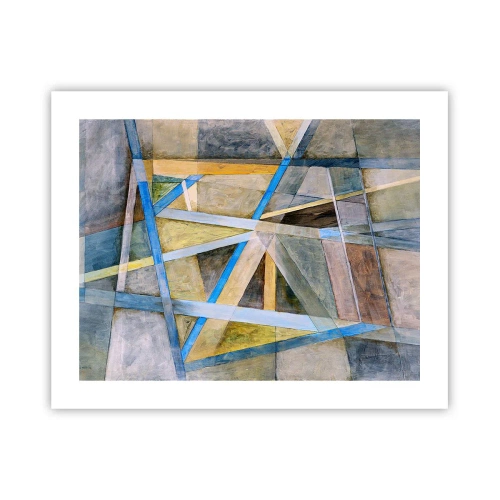Poster - Dritto o obliquo? - 50x40 cm