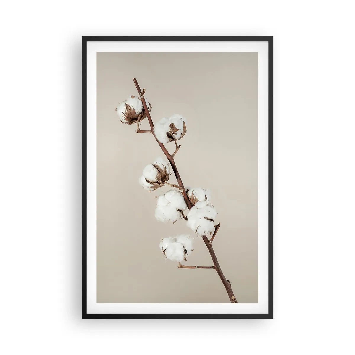 Poster in cornice nera - Alla fonte della morbidezza - 61x91 cm