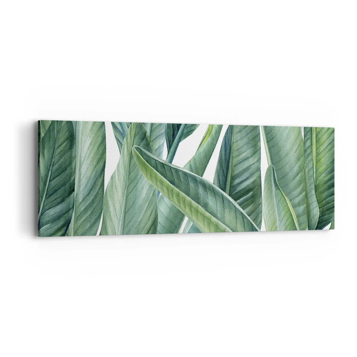 Quadro su tela - Stampe su Tela - Il verde in sé - 90x30 cm