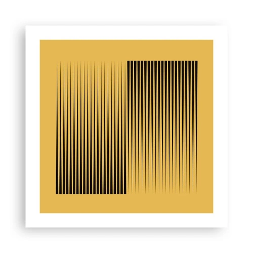 Poster - La quadratura degli opposti - 50x50 cm