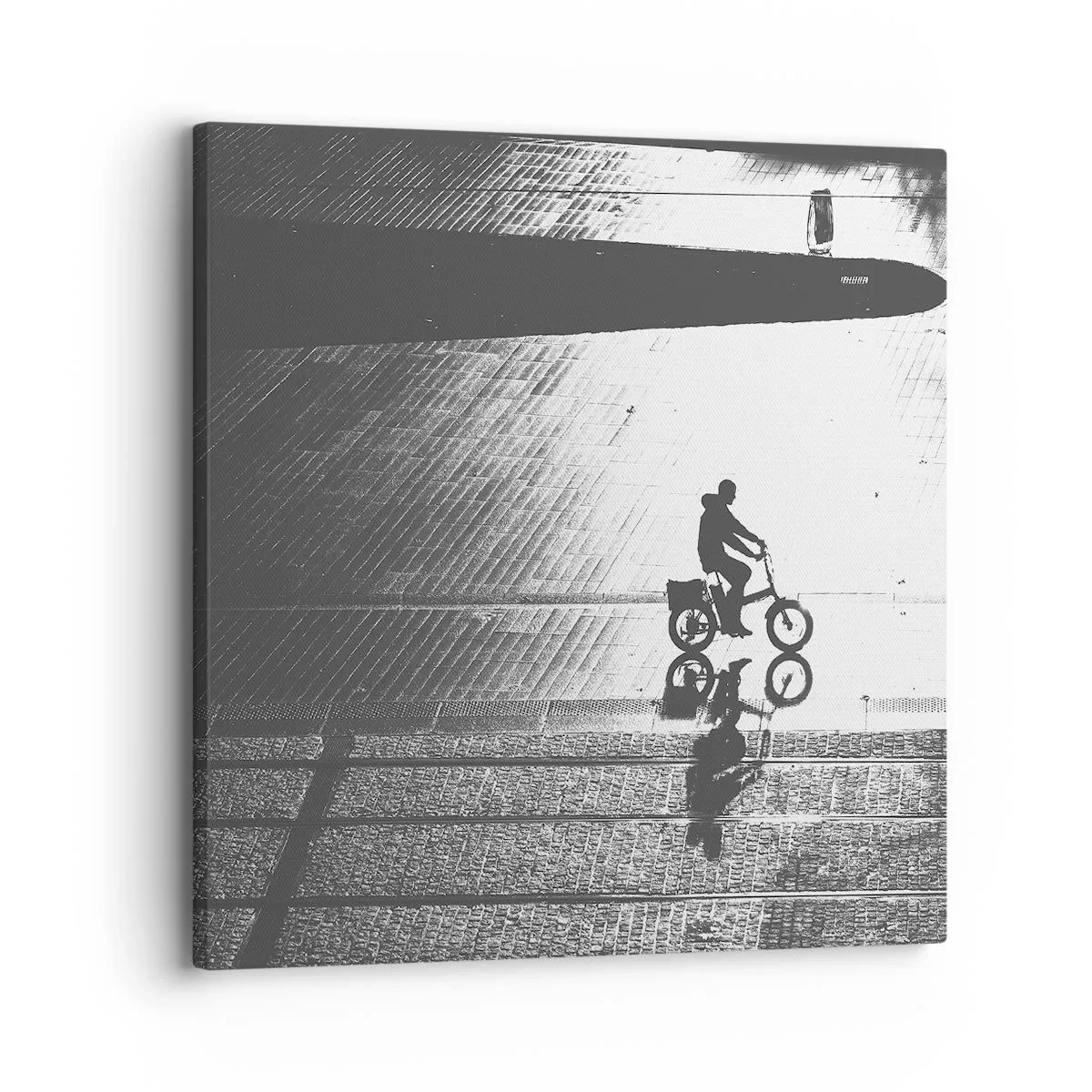 Quadro su tela - Stampe su Tela - Avanti, attraverso la città - 30x30 cm