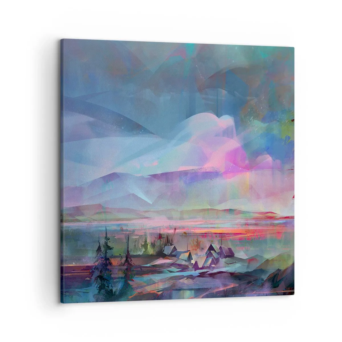 Quadro su tela - Stampe su Tela - Sotto un cielo benevolo - 50x50 cm