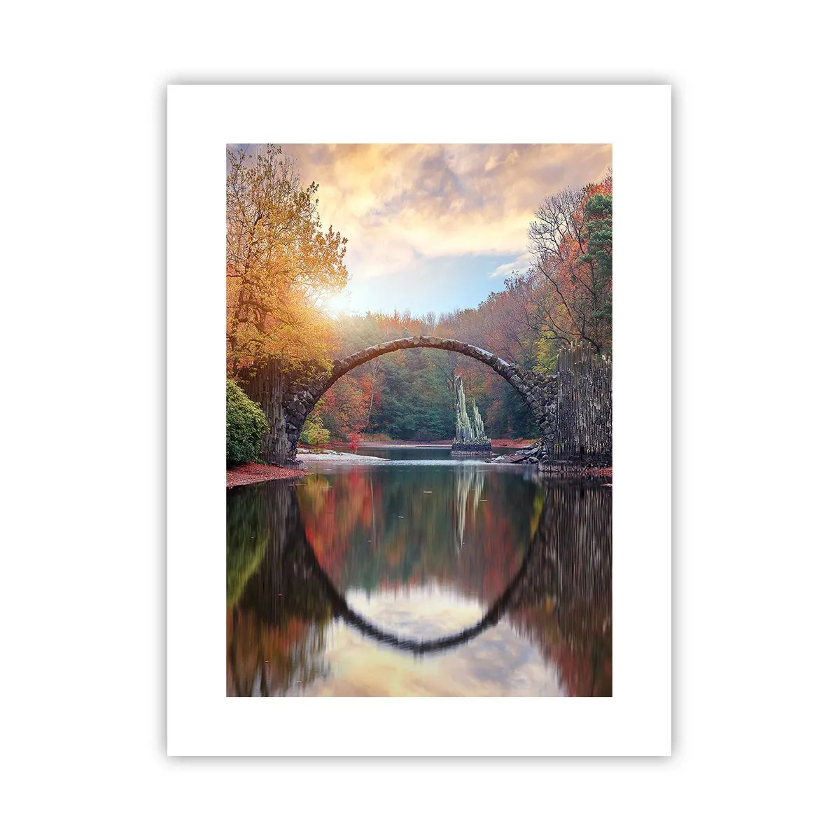 Poster - Dall'altro lato dello specchio - 30x40 cm