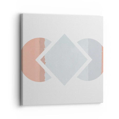 Quadro su tela - Stampe su Tela - La situazione è chiara - 30x30 cm