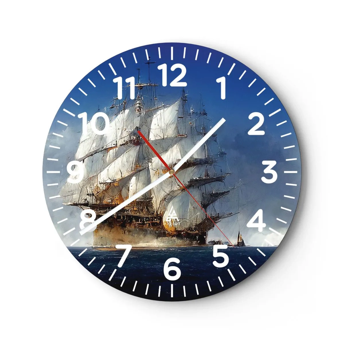 Orologio da parete - Orologio in Vetro - The great glory! - 40x40 cm
